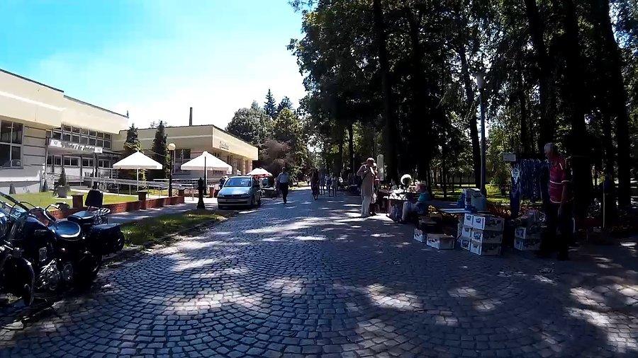 Główny deptak w Goczałkowicach-Zdroju