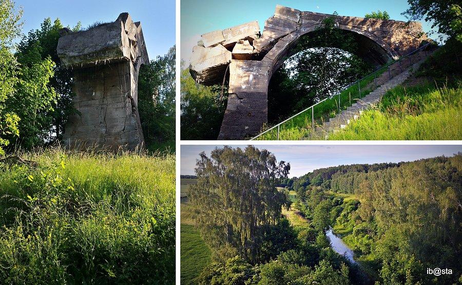Kruklanki - zawalony most cz.1