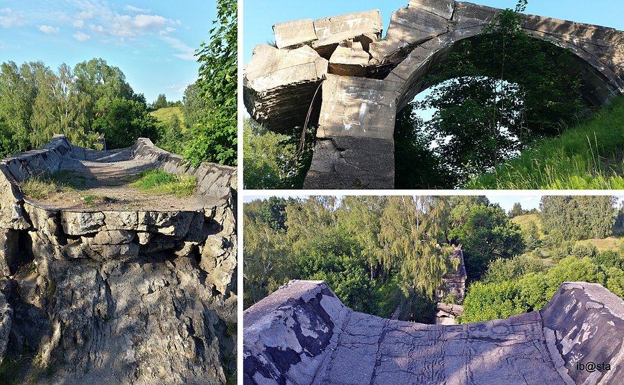 Kruklanki - zawalony most cz.2