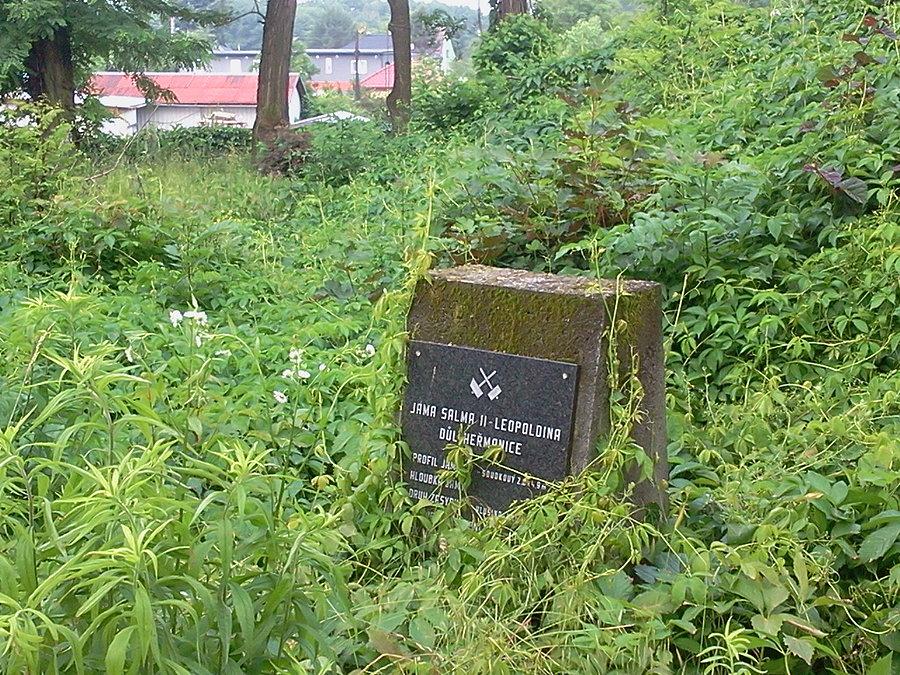 Tu była dawna kopalnia Salm II Leopoldina