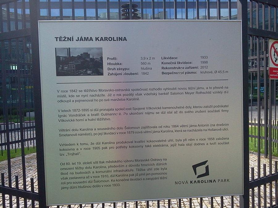 Na miejscu dawnej kopalni Karolina stoi centrum handlowe