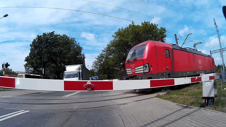 Na przejeździe w Gliwicach
