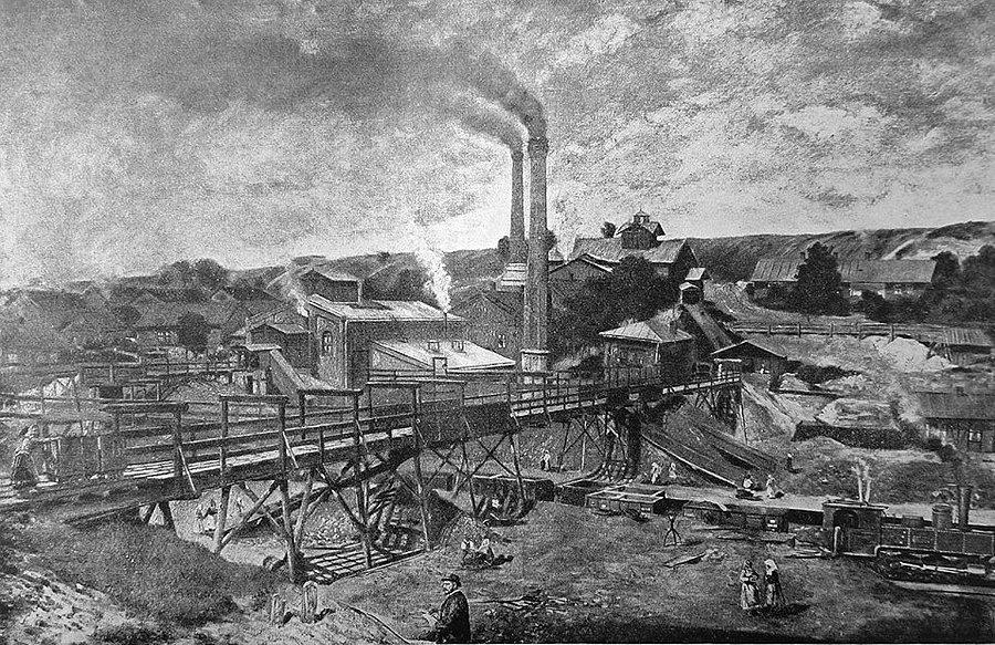 Kopalnia Zwierzina Josef w 1895 r