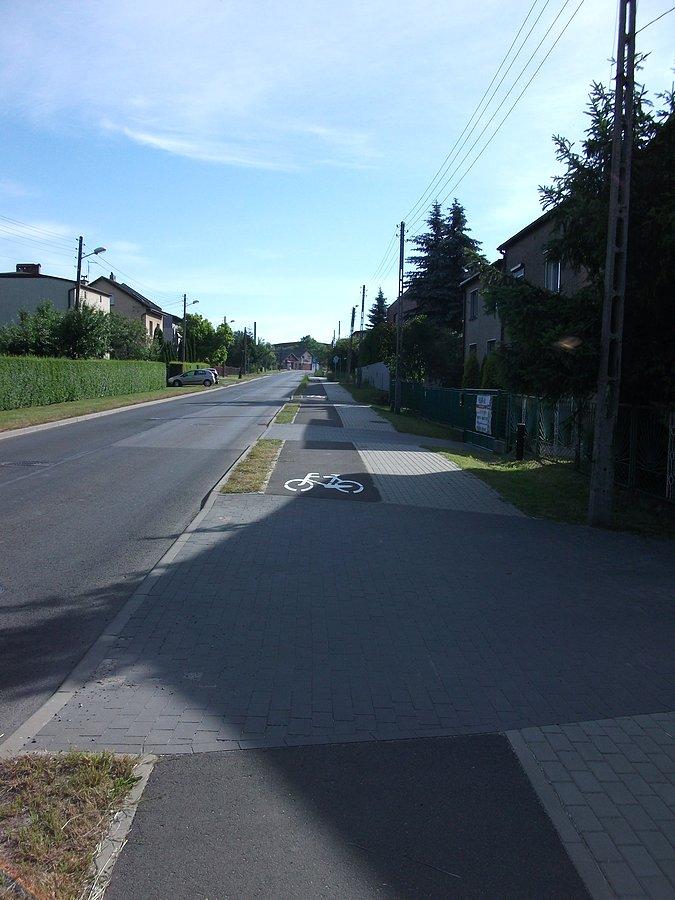Droga rowerowa w Bytomiu