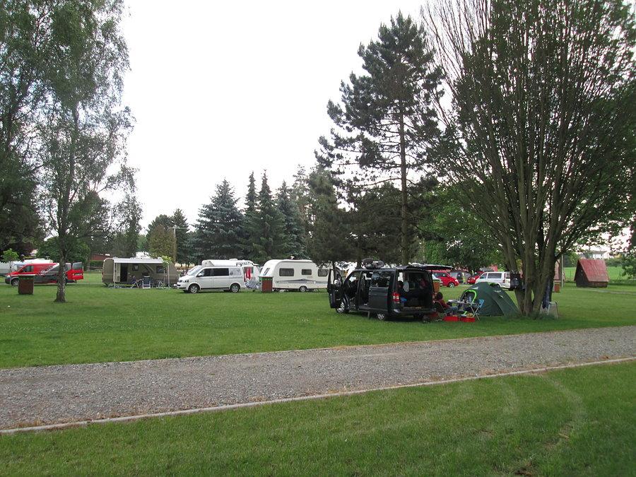 Od piątu był tu zlot Vw Transportera