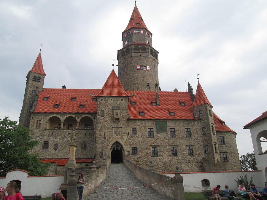 Zamek z bliska