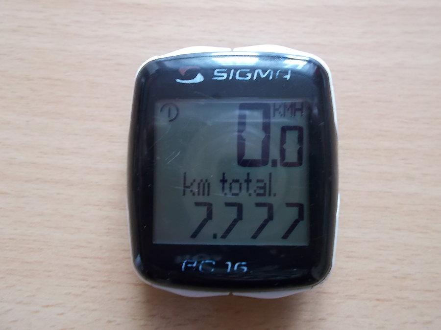 Licznik stojący siódemkami