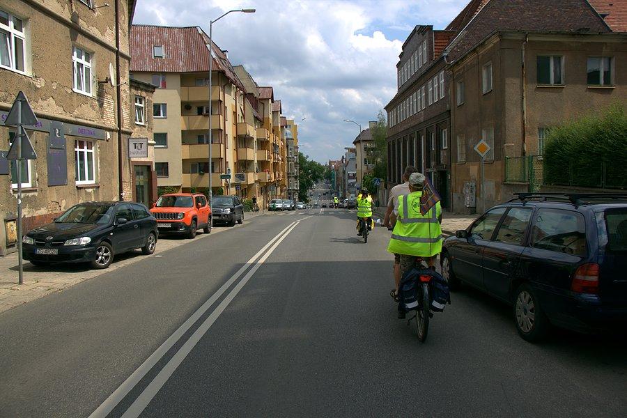 W drodze na Wały Chrobrego
