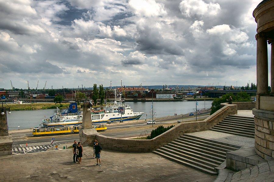 Widok z Wałów Chrobrego