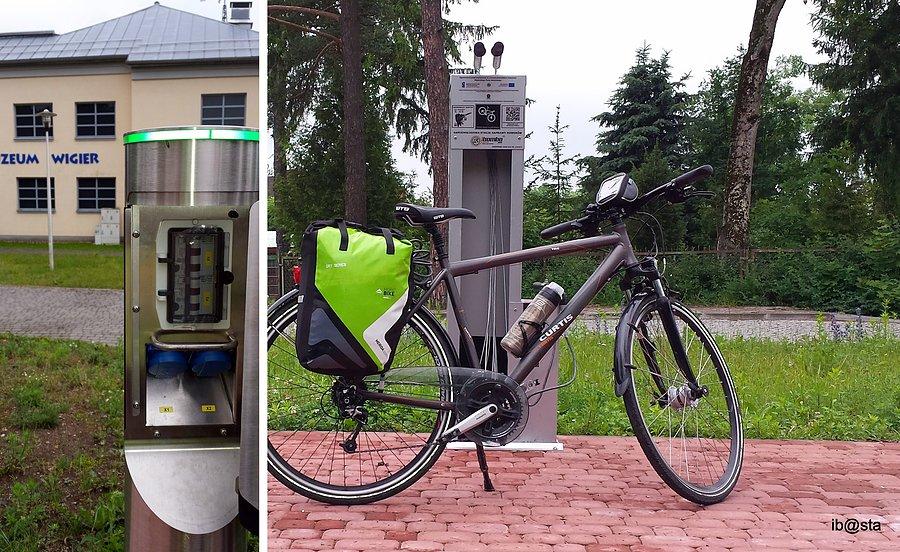 Zaplecze techniczne na green velo - Stary Folwark
