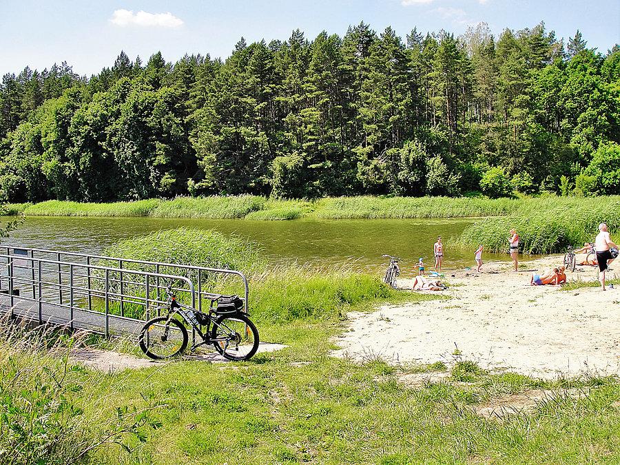 Okolice Tczewa - upał, kąpanko