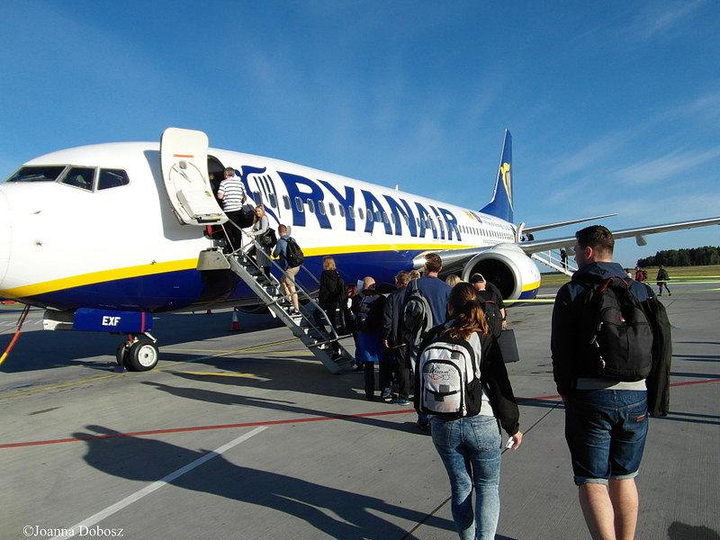 Poranny lot go Gdańska