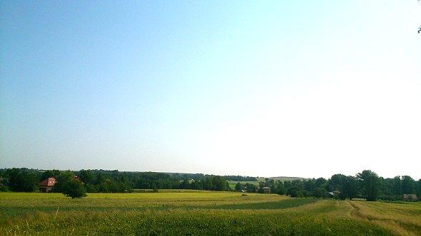 Błękit nad polami