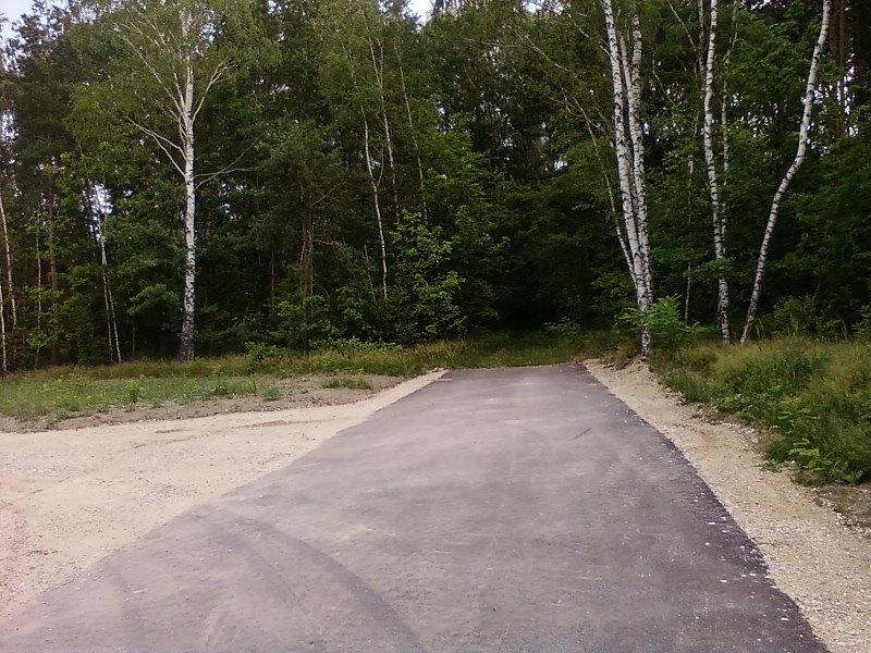 Skrawek drogi technicznej