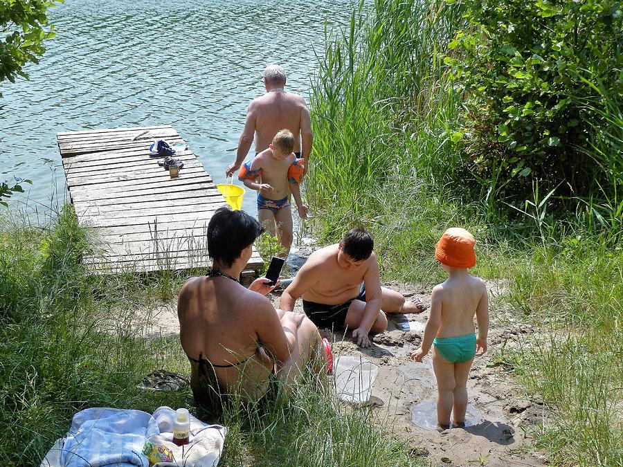 Jezioro Borówno Wielkie. Moje ulubione miejsce do pływania