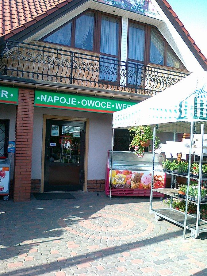 Tu kupiłam napój, bo piłam dziś dużo