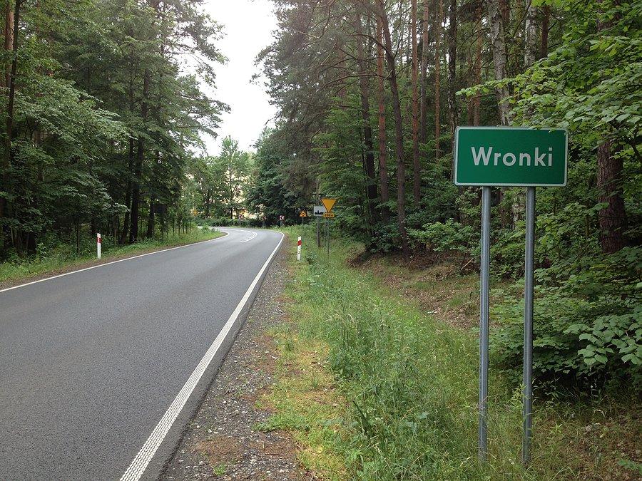 Wlot do Wronek od strony Krucza