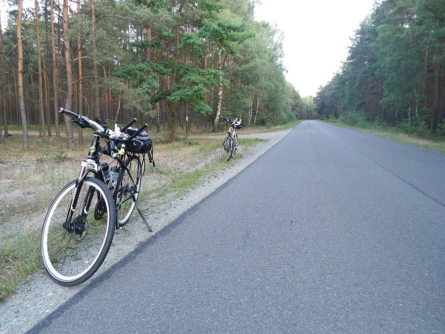 Pierwsza pauza za Gizałkami