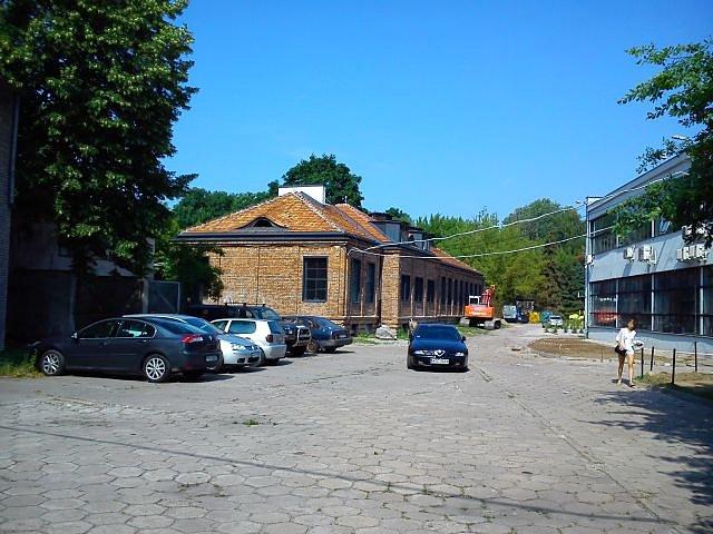 Wnętrze fortu Mokotów