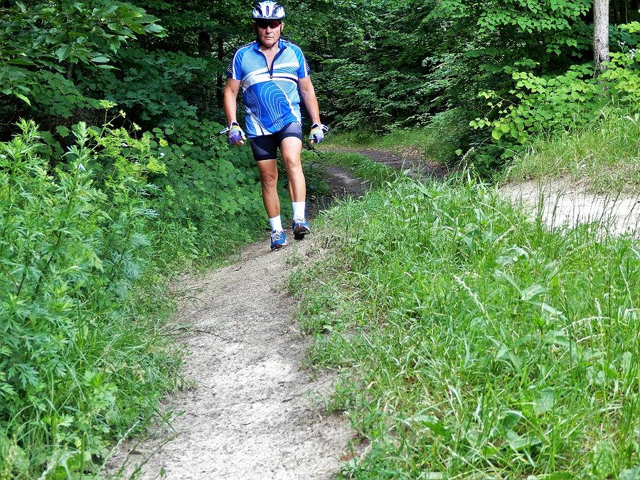 Rowerkiem po lesie - okolice Tczewa