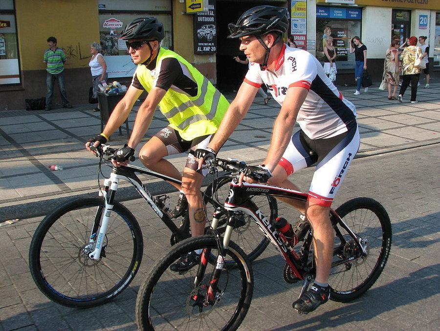 Ze szwagrem na 124 Częstochowskiej Masie Krytycznej