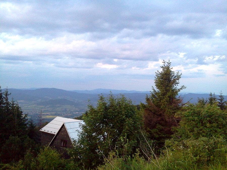 Widok w stronę Czantorii