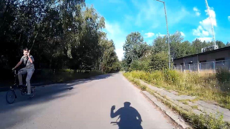 Art75 w drodze do pracy :)