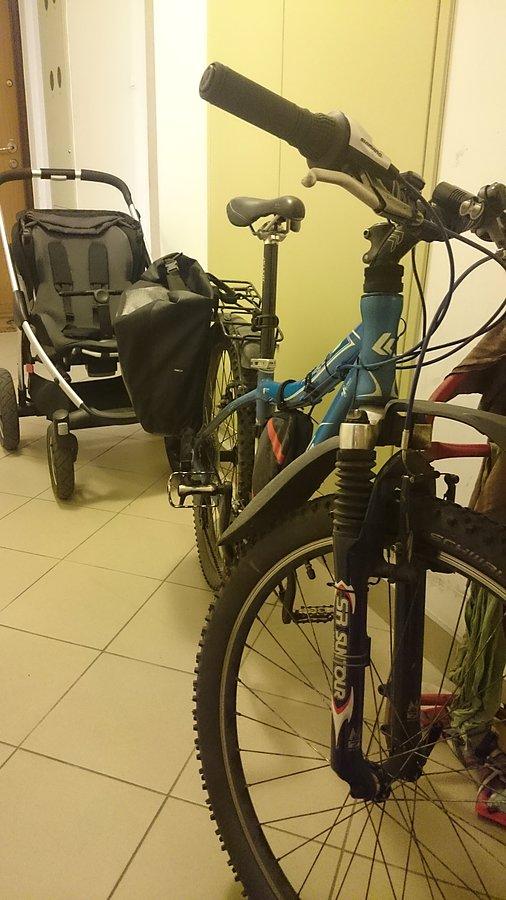 Kross z sakwą