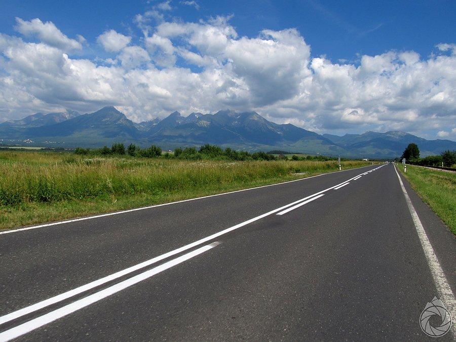 Prosta z Lomnicy na Vysoke Tatry