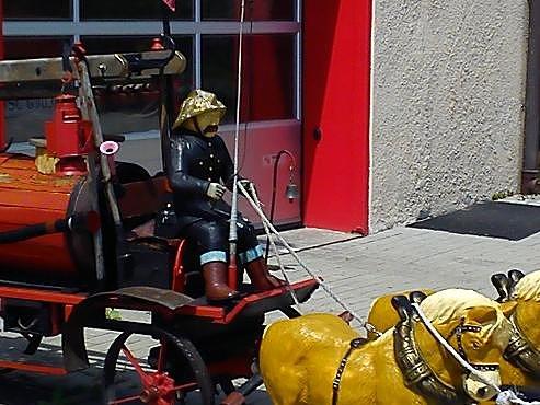 I jeden z eksponatów muzeum strażackiego w Niepokalanowie
