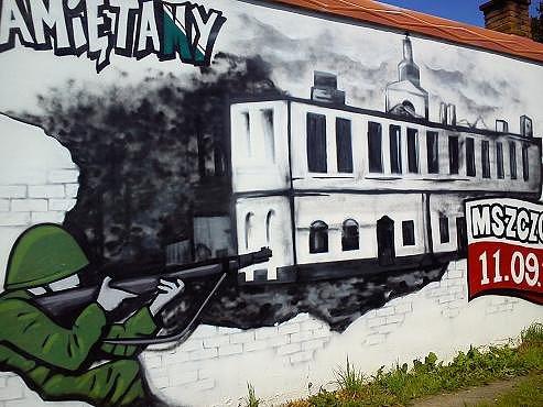 Mural w Mszczonowie