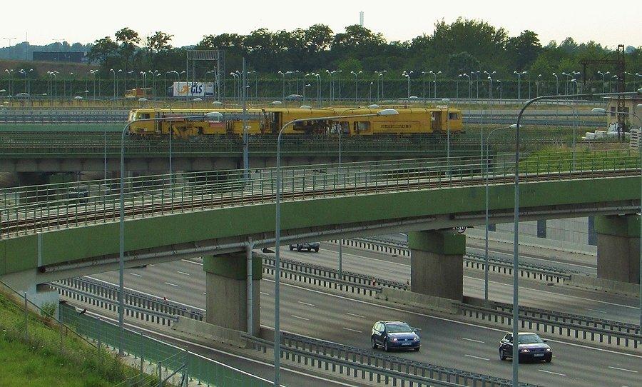 Pociąg techniczny nad POW
