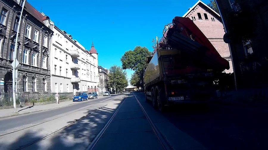 Przez te tory nie lubię tutaj wymijać czegokolwiek