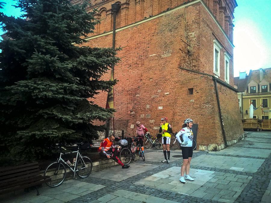 Pierwszy postój Sandomierz