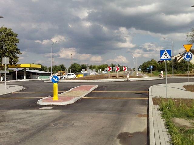 Otwarte nowe rondo Warszawska/Chopina/Zawadzka