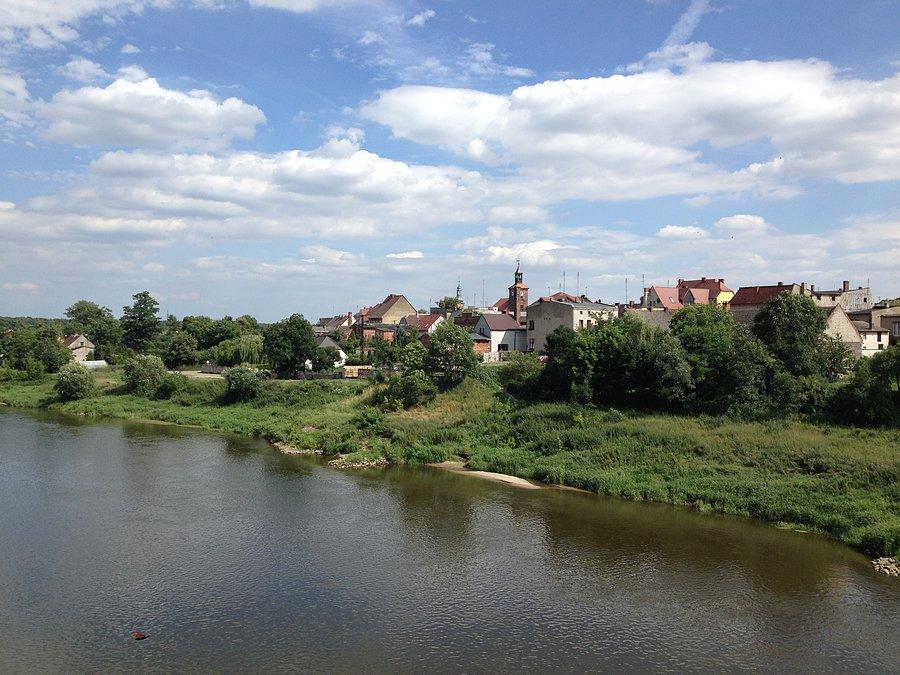 Widok na Obrzycko nad Wartą