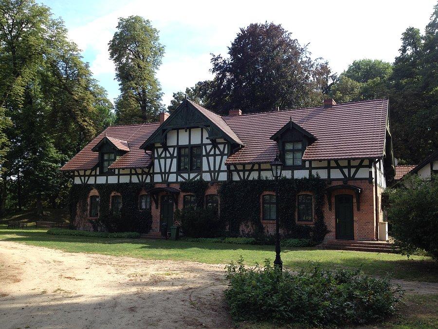 Na terenie zespołu pałacowo - parkowego Obrzycko-Zamek