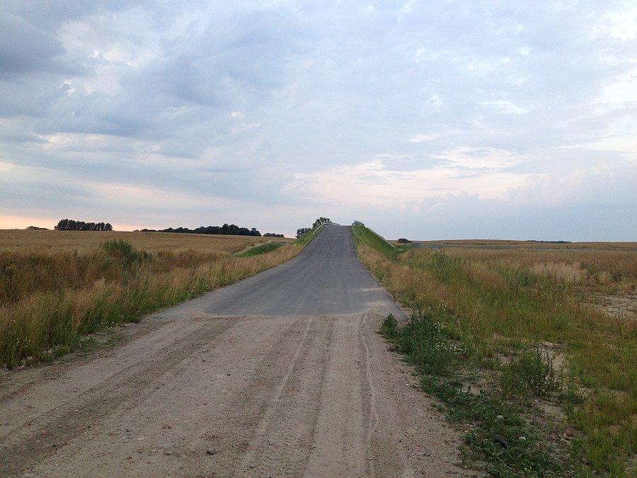 Wiadukt nad obwodnicą Czarnkowa - trasa Śmieszkowo - Brzeźno
