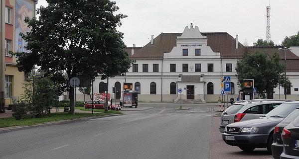 Dworzec kolejowy w Białej Podlaskiej