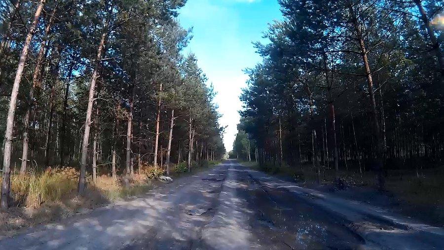 Na starej hałdzie w Makoszowach są jeszcze pozostałości wilgoci