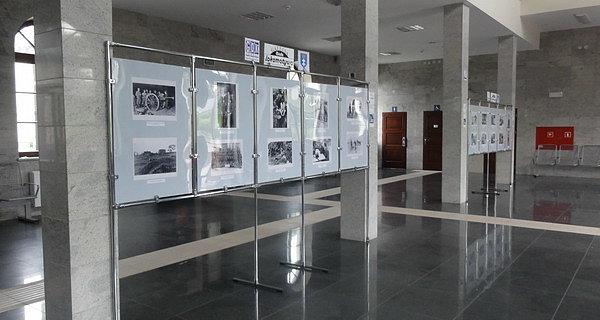 Biała Lokomotywa. Galeria na dworcu kolejowym w Białej Podlaskiej