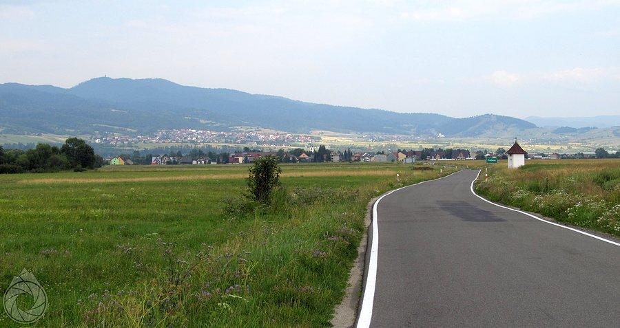 Pozorna płaskość Pienin Spisskich
