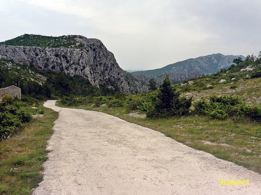 Zjazd od św, Jure do Klisu