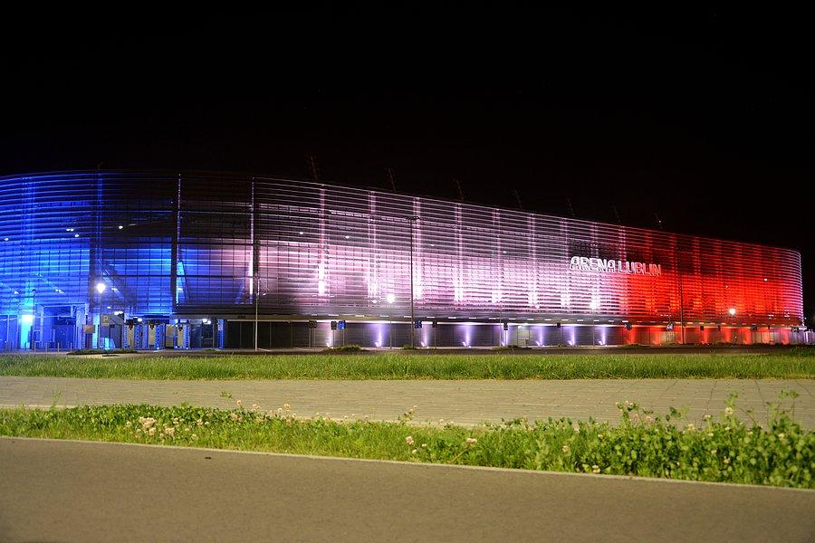 Arena Lublin we francuskich barwach