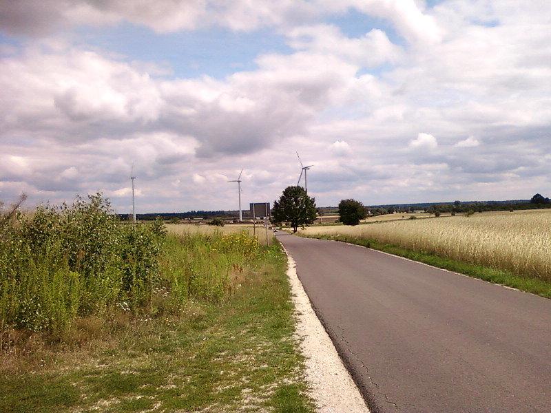 Wiatraki koło Dąbrówki