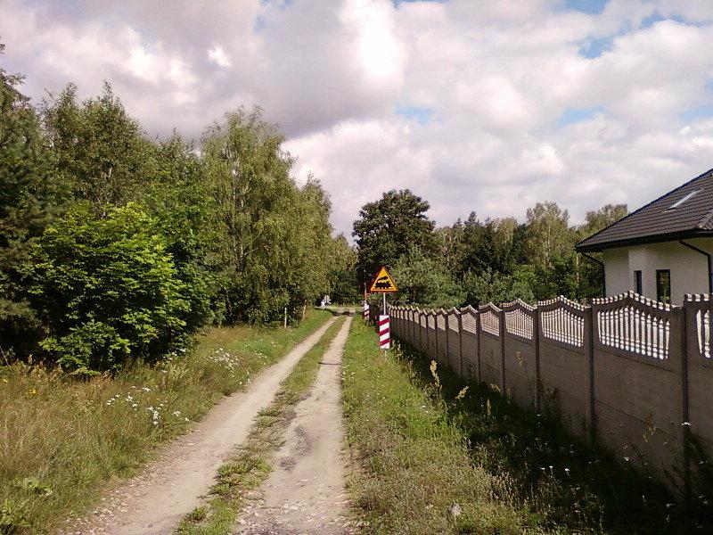 Przejazd kolejowy koło Smardzewa