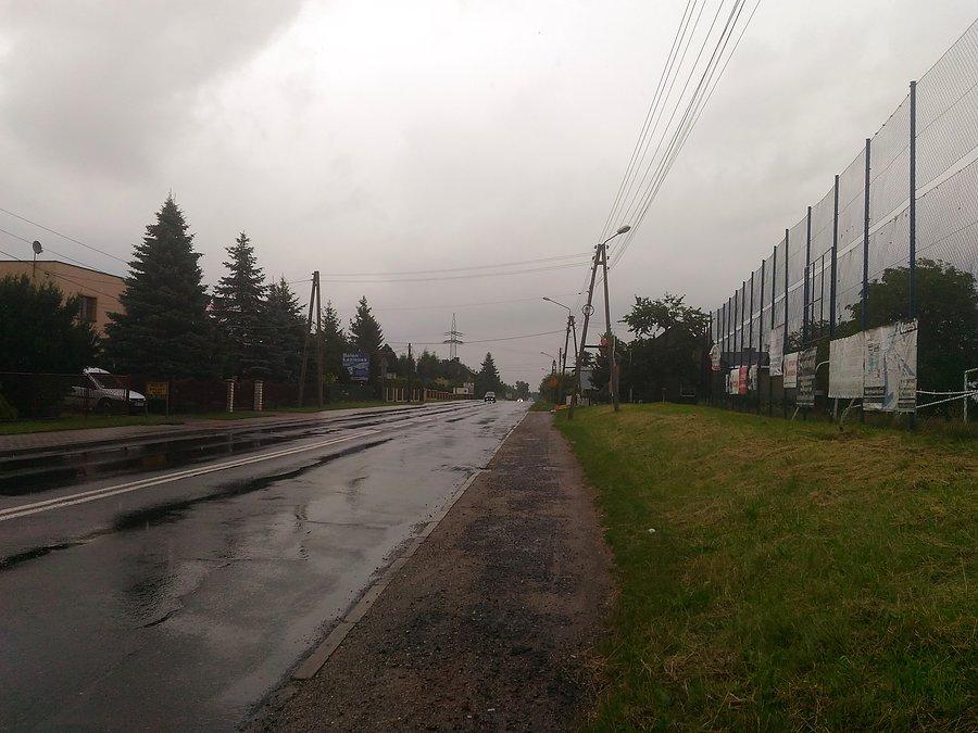 Jadę do domu w deszczu