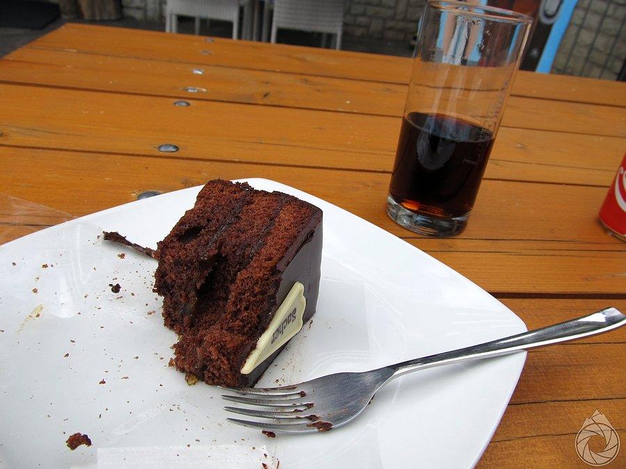 Saved by the chocolate cake