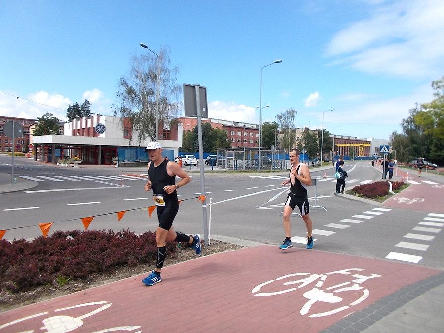 Garmin Elbląg - Miki biegnie