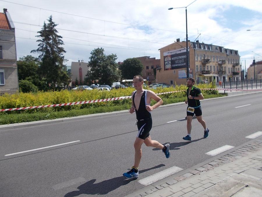 Garmin Elbląg - Miki biegnie
